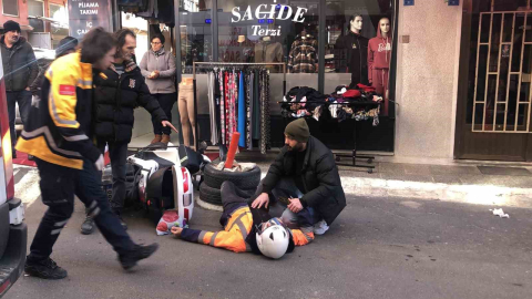 Çorlu’da trafik kazası: 1 yaralı