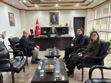 Burhaniye’de Kaymakam Memiş’e Vergi Haftası ziyareti
