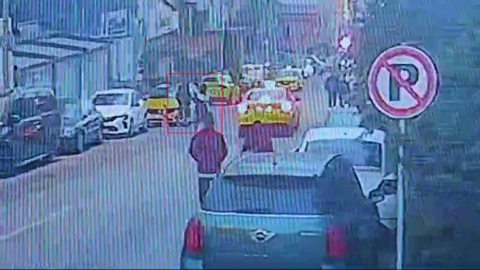 Şişli’de kadın cinayeti kamerada