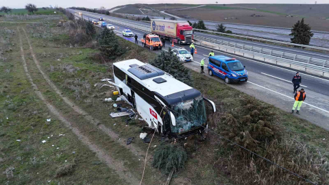 Gelibolu’daki otobüs kazasında yaralı sayısı 40’a yükseldi