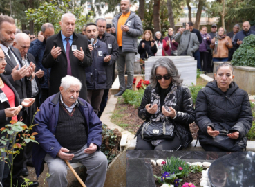 Merhum Hüseyin Güler vefatının birinci yılında mezarı başında anıldı