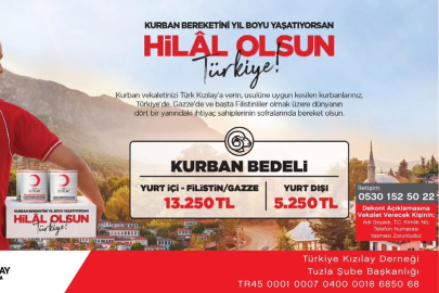 Türk Kızılayı Tuzla Şubesi Kurban Vekalet çalışmaları hızlandı
