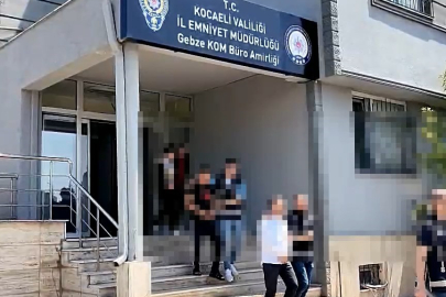 Çayırrovada Tefecilere eş zamanlı operasyon: 6 şüpheli yakalandı