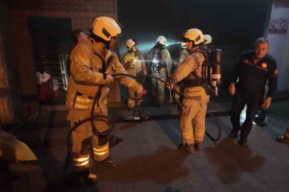 Yanık kokusu gelmesi üzerine yapılan ihbar, muhtemel bir faciayı önledi