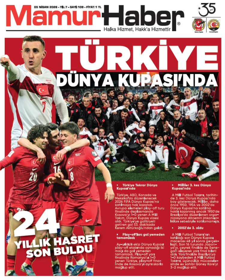 05 Nisan 2026 Sayı 109