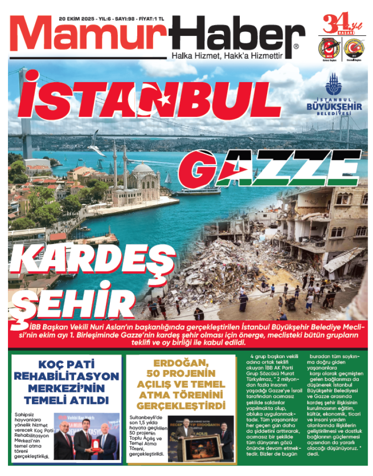 20 EKİM 2025 SAYI 98