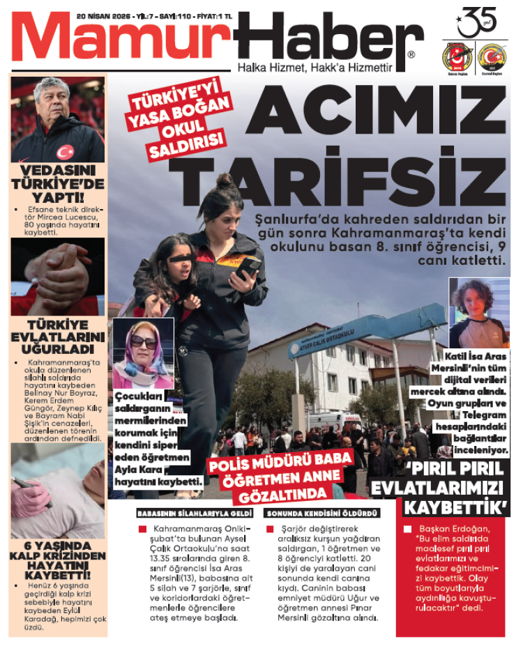 20 Nisan 2026 Sayı 110